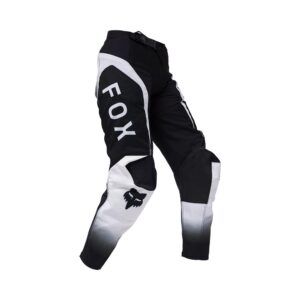 Fox 180 Lean Motocross Pants Youth Black/White - Image 1