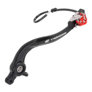 Zeta Trigger Brake Pedal GasGas MC/EX250F/350F/450F '21- Red - Image 2