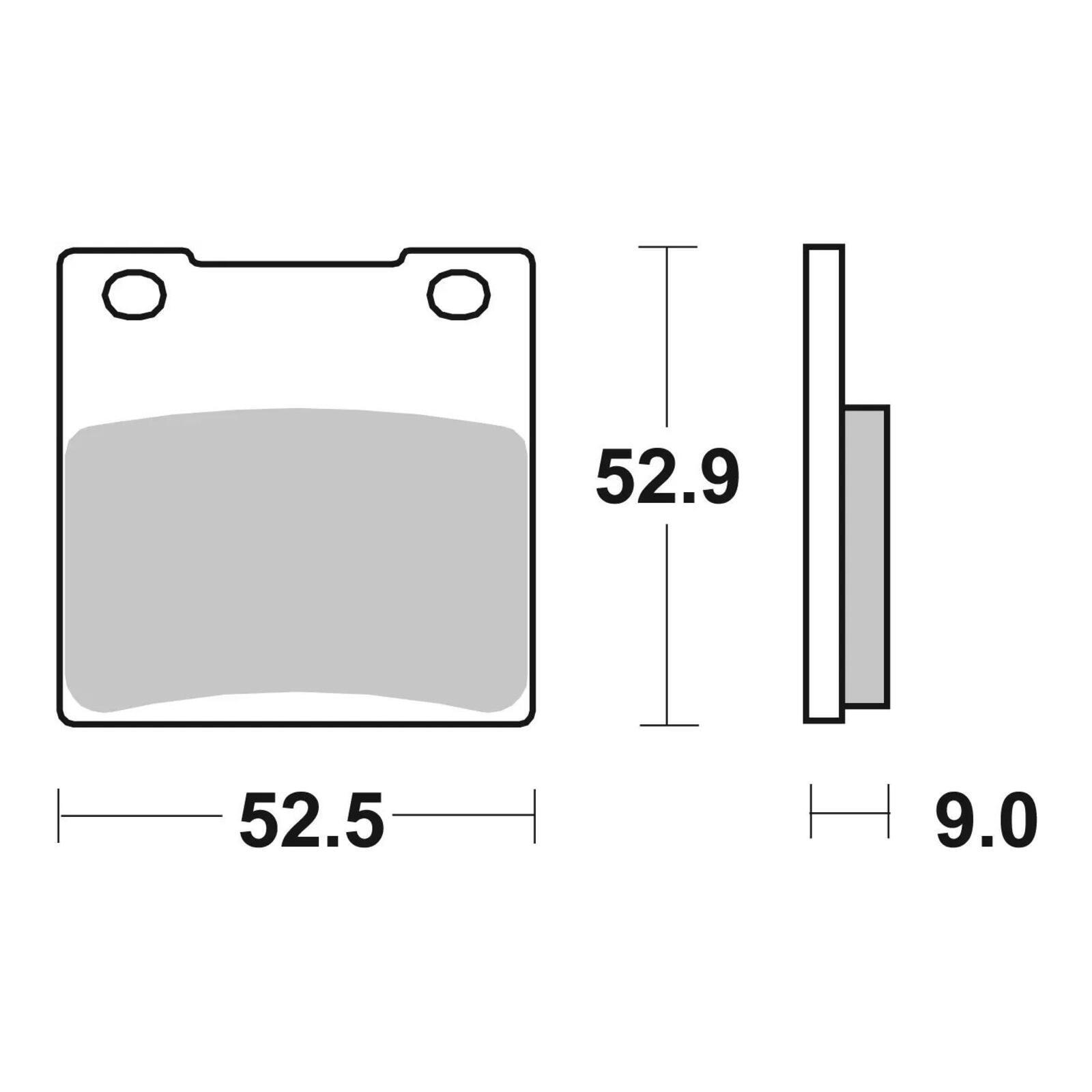 Brembo Brake Pad - Sintered Rear - Image 3
