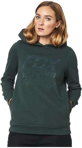Fox Overdrive Ladies Pullover Hoodie Emerald Green