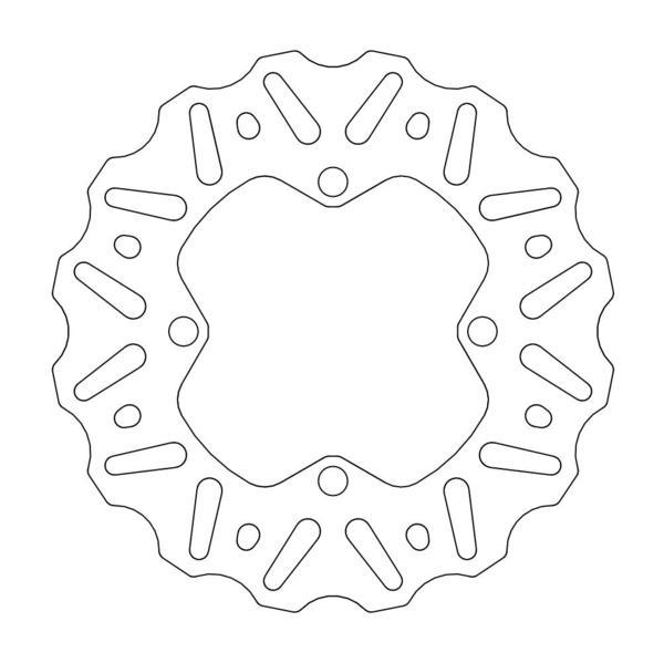 BRAKE DISC MOTO MASTER NITRO FRONT OR REAR KAWASAKI KX65 00-21 SUZUKI RM65 03-07