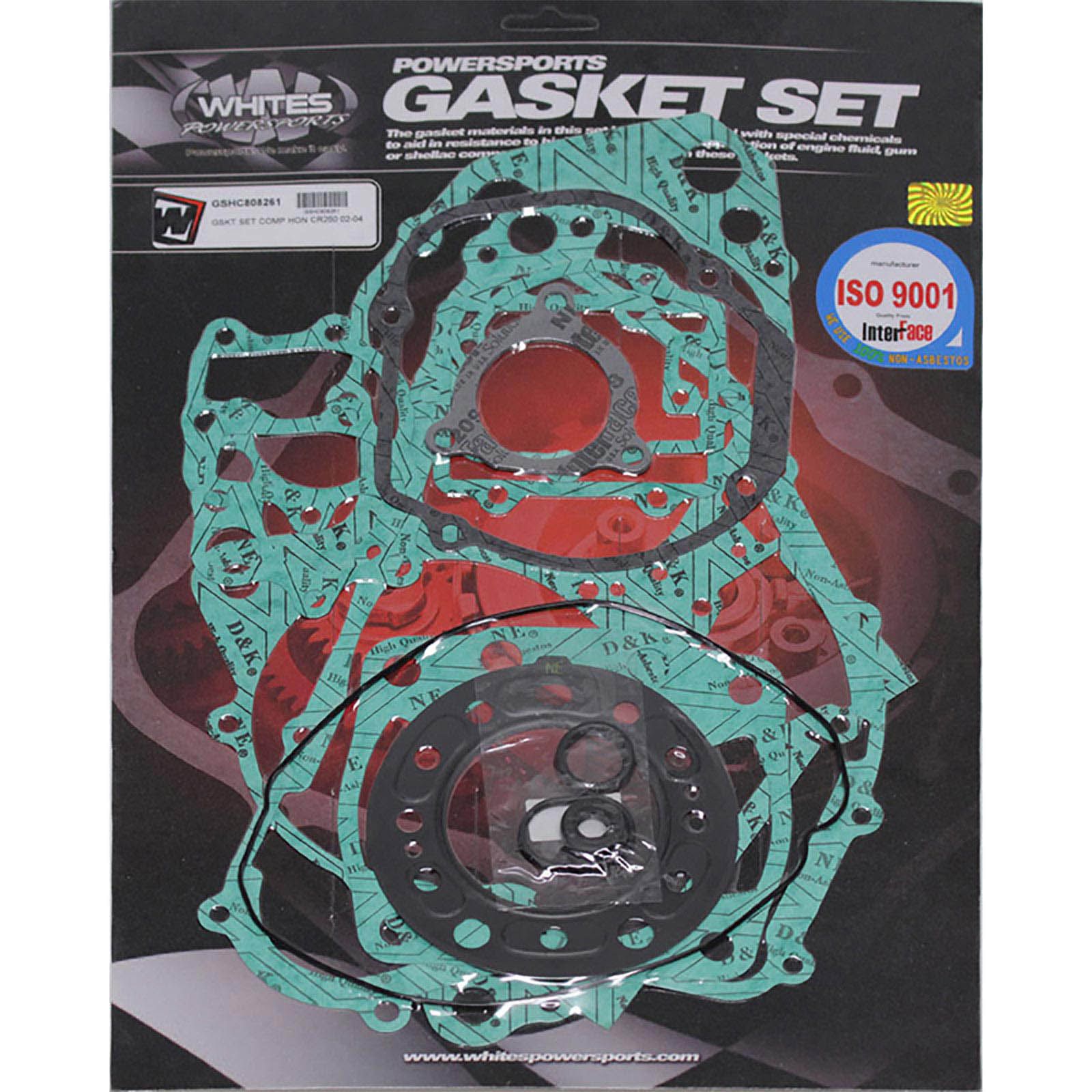 WHITES GASKET SET COMPLETE HON CR250 02-04 - Image 1