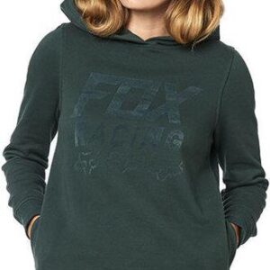 Fox Overdrive Ladies Pullover Hoodie Emerald Green - Image 2
