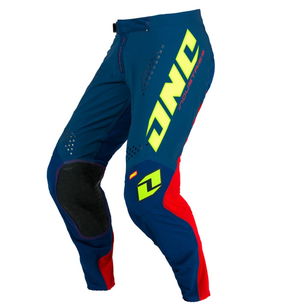 One Industries X-197 Motocross Pants Youth Neon Navy