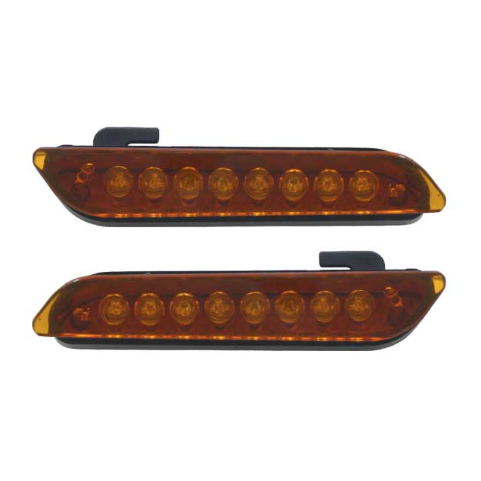 Zeta XC Protectors Optional Flashers - Orange - Image 1