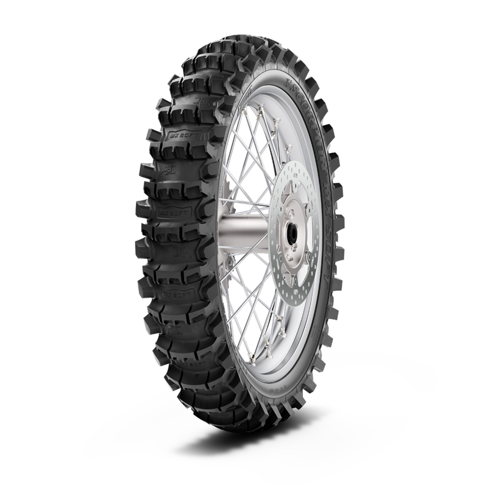 Pirelli SCMX Soft 100/90-19 Rear Motocross Tyre