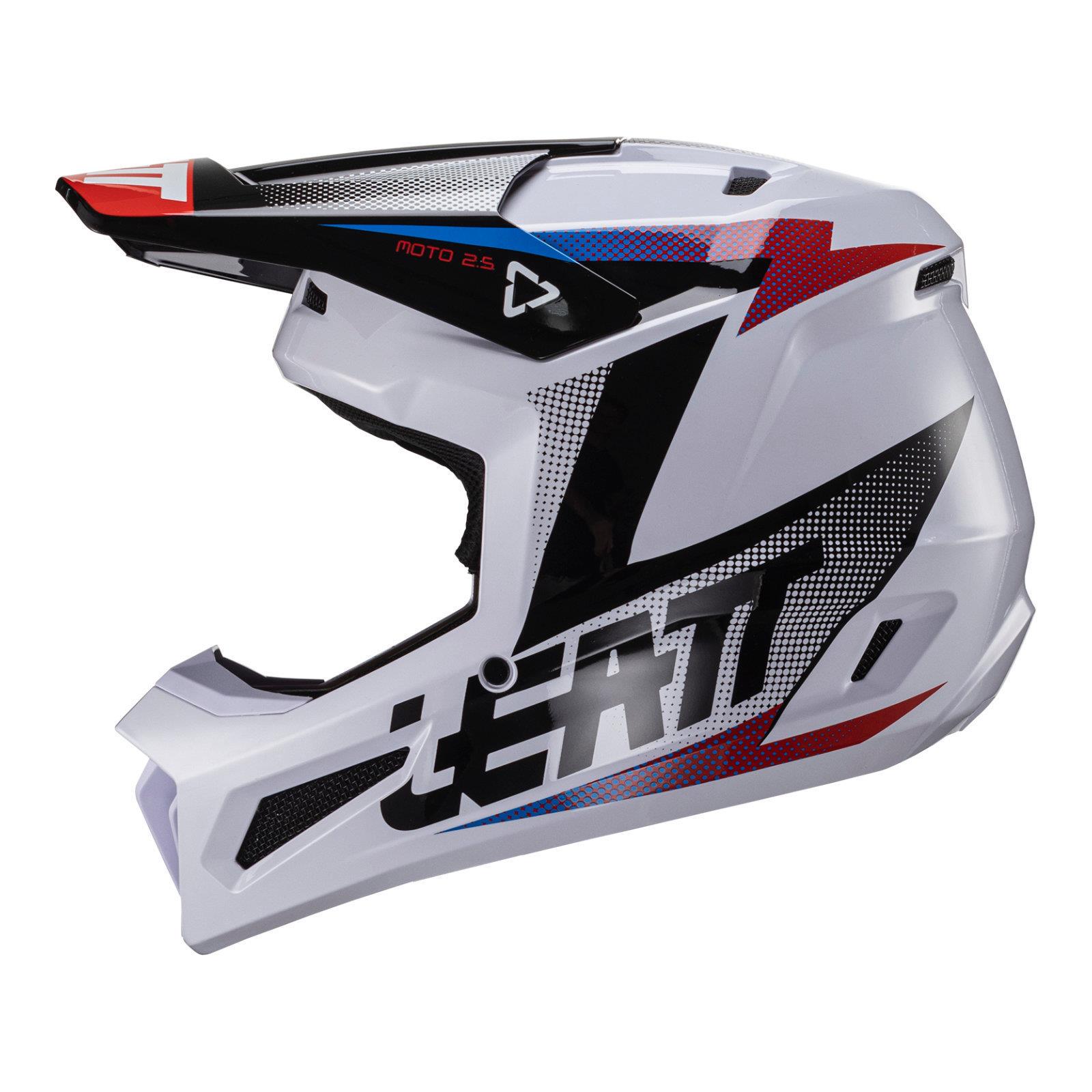 Leatt Moto 2.5 Motocross helmet Black/White - Image 4