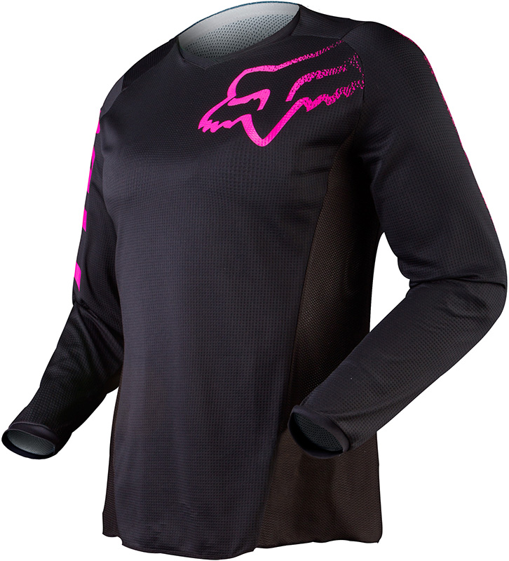 Fox 180 Blackout Ladies Black/Pink Motocross Jersey