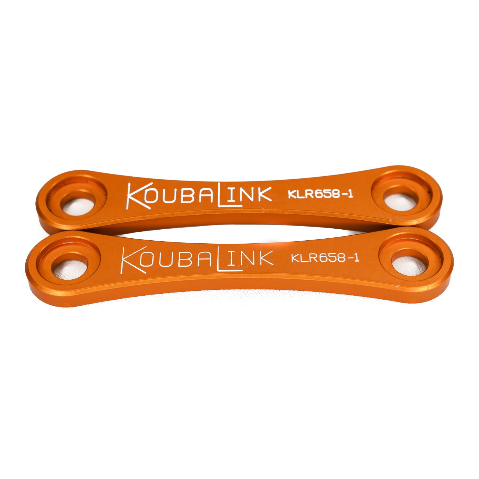 KOUBALINK 32mm LOWERING LINK KLR658-1 - ORANGE - Image 1
