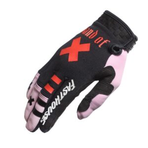 Fasthouse Women's Speed Style Karma Motocross Gloves Pink Diamond/Black - Image 3