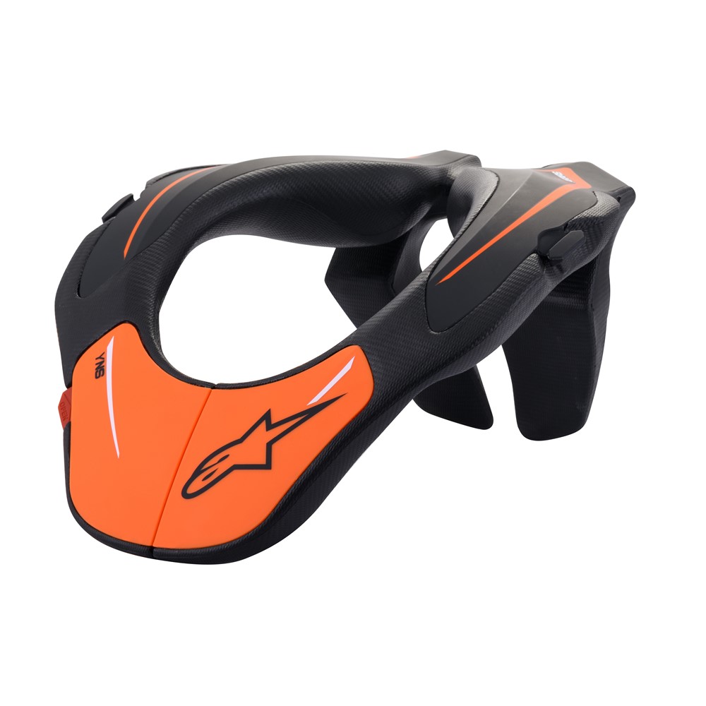 Youth Neck Support Black/Orange - One Size