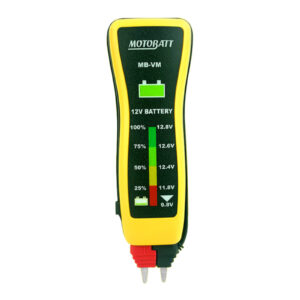 Motobatt Tester 12V Voltmeter Pocket - Image 1