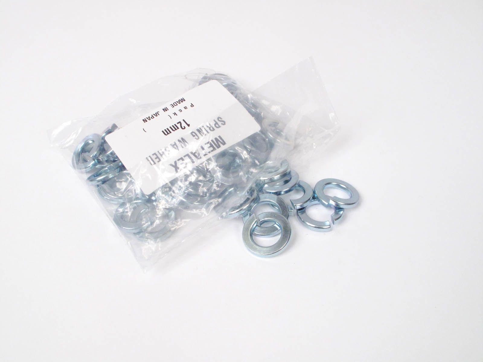 WHITES WASHER SPRING ZP 12mm PKT=50 - Image 2