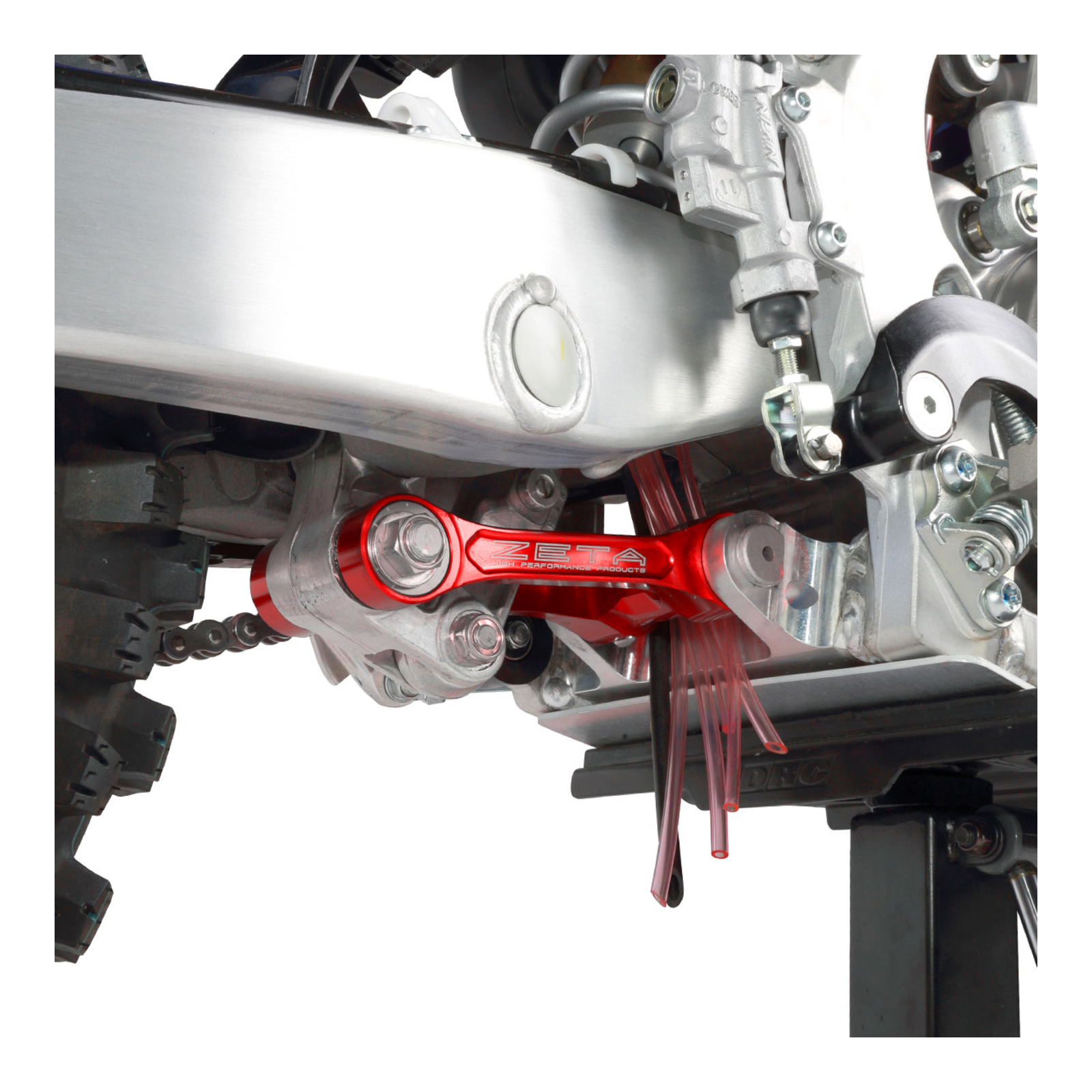 Zeta RSL Adjustable Lowering Link - Assorted Honda CRF Models - Red - Image 10