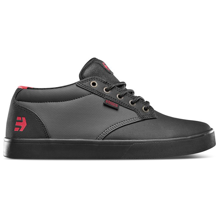 Etnies Jameson Mid Crank Shoes Black/Dark Grey/Red