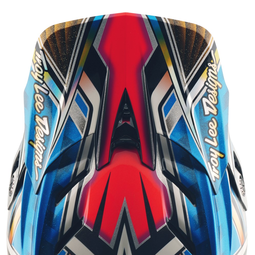 Troy Lee Designs SE5 VISOR LOWRIDER SILVER