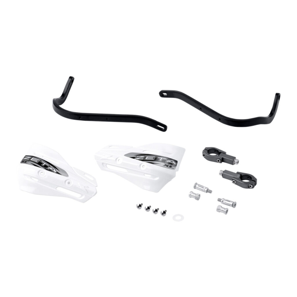 Zeta Armor Handguard XC Kit for 28.6mm Bar - Black / White