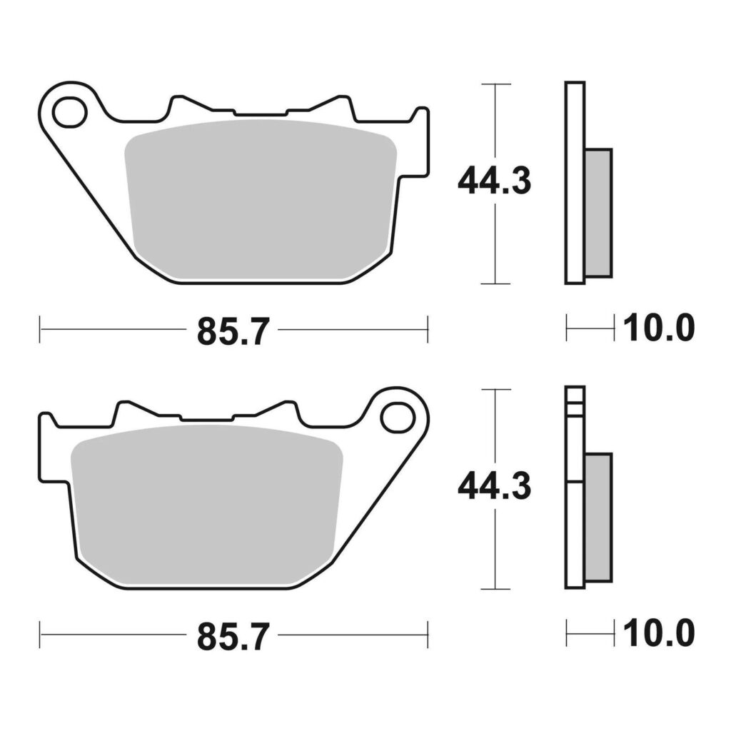 Brembo Brake Pad - Sintered Rear