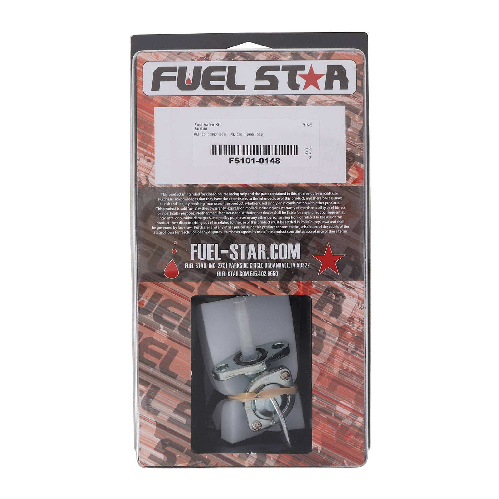 All Balls Racing Fuel Tap Kit (FS101-0148) - Image 1