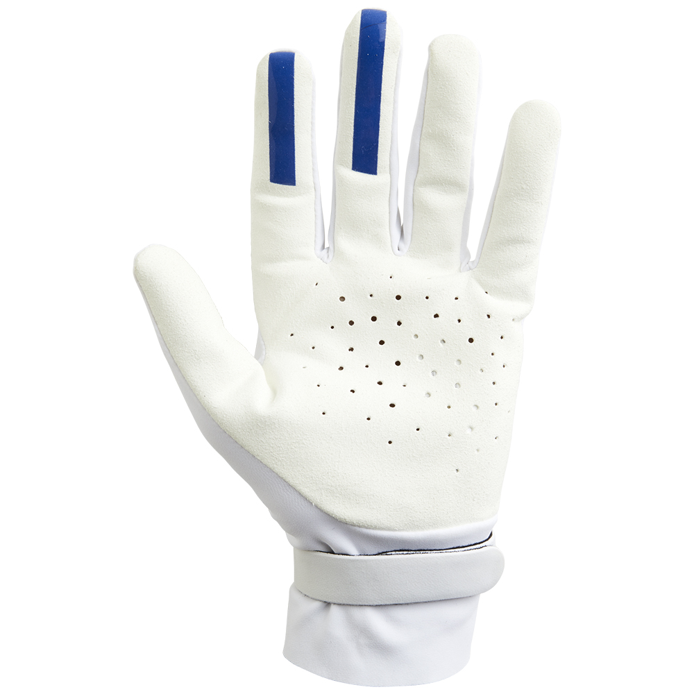 Shift Black Label Burntable Invisible Motocross Gloves White/Blue