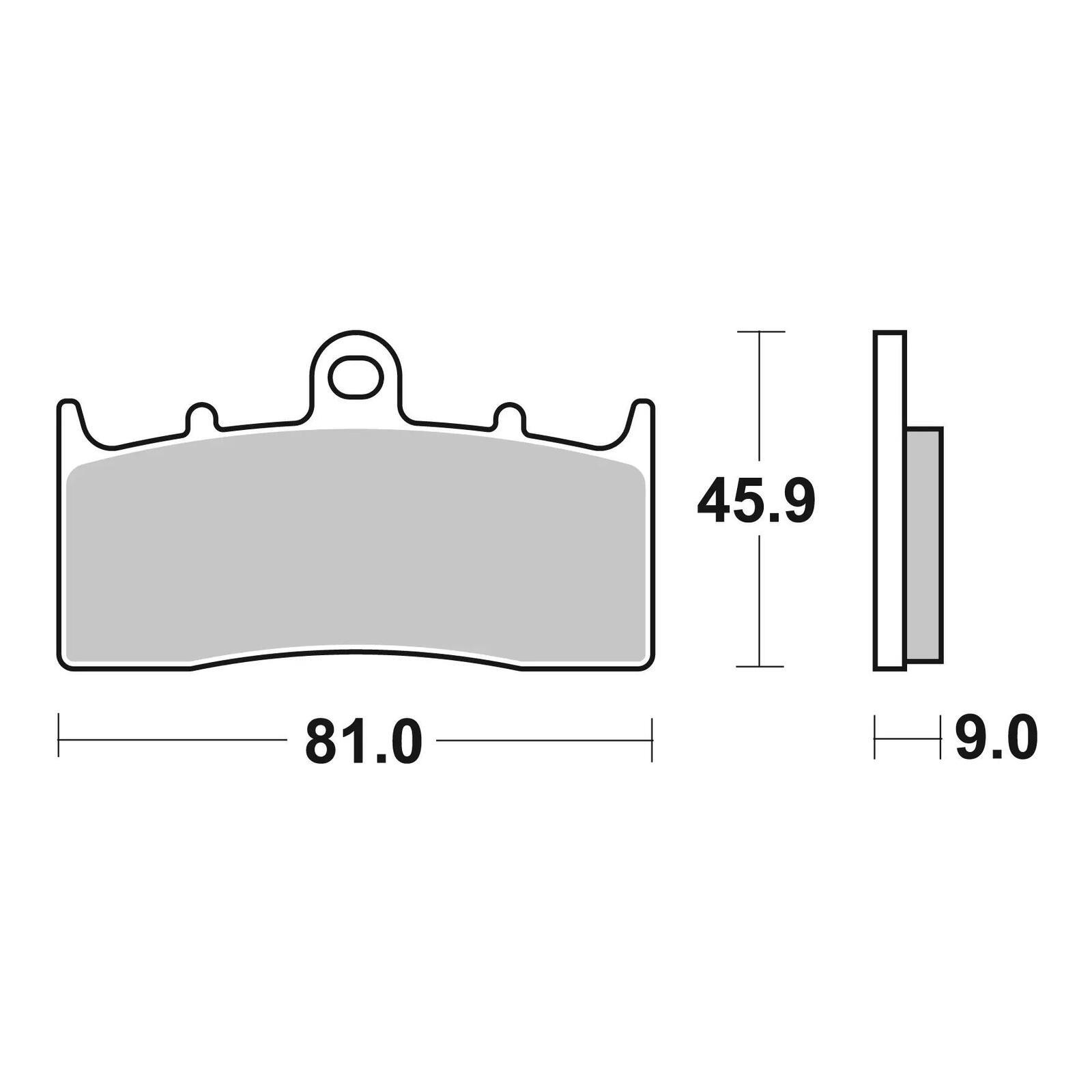 Brembo Brake Pad - Sintered Front - Image 3