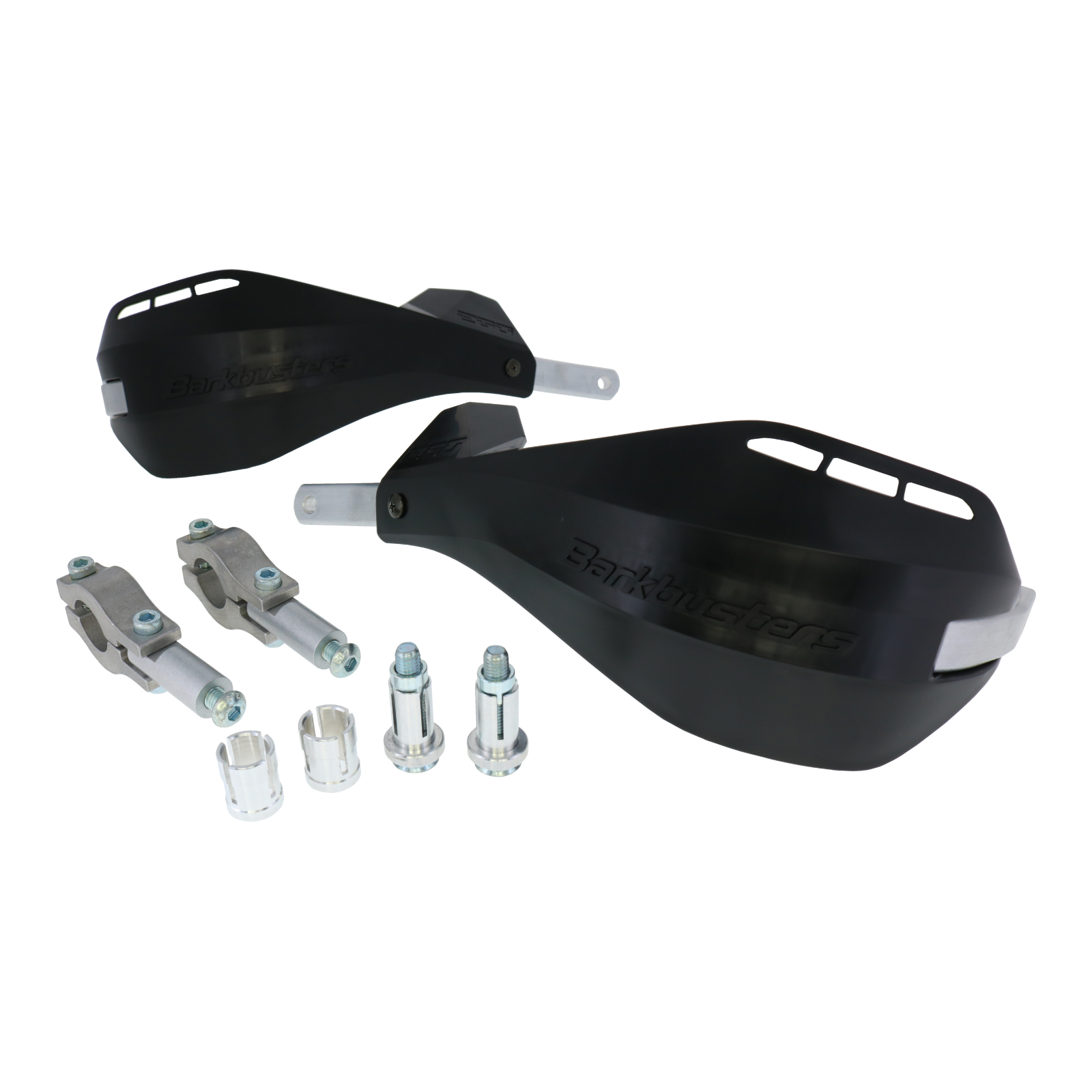 Barkbusters Ego Handguard - Standard Fitting Kit - Black / Black - Image 1
