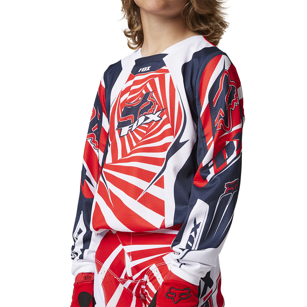 Fox 180 Goat Motocross Jersey Youth Navy
