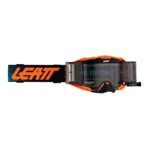 Leatt 6.5 Velocity Motocross Goggle Roll-off Orange Clear 83 VLT - Image 1