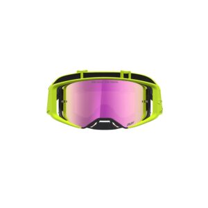 Alpinestars Supertech Vesta Motocross Goggles Yellow/Black Mirror Lens - Image 3