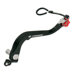 Zeta Trigger Brake Pedal CRF250/300L / Rally '21- Red - Image 3