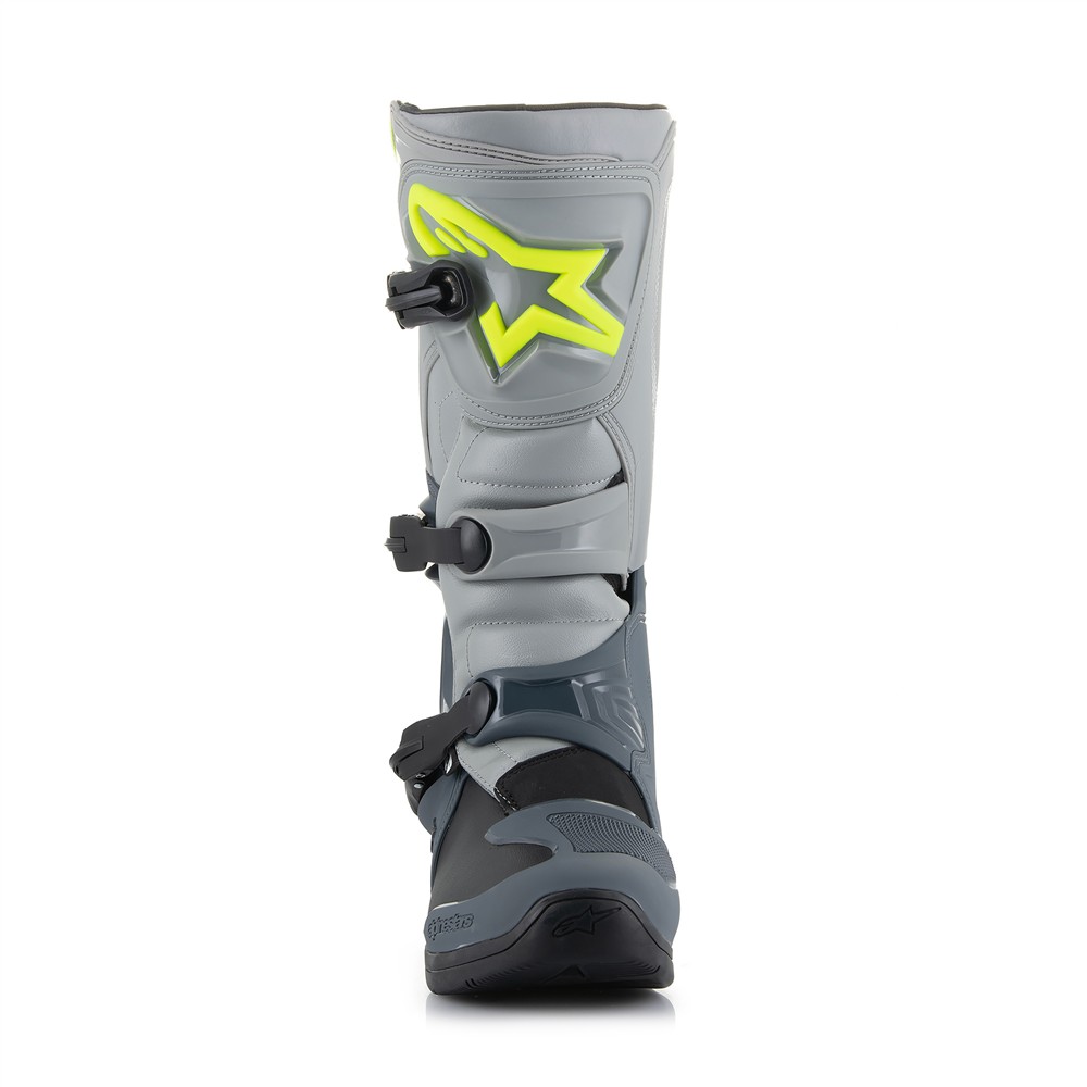 Alpinestars Tech-3 Motocross Boots Dark Gray/Light Gray/Black