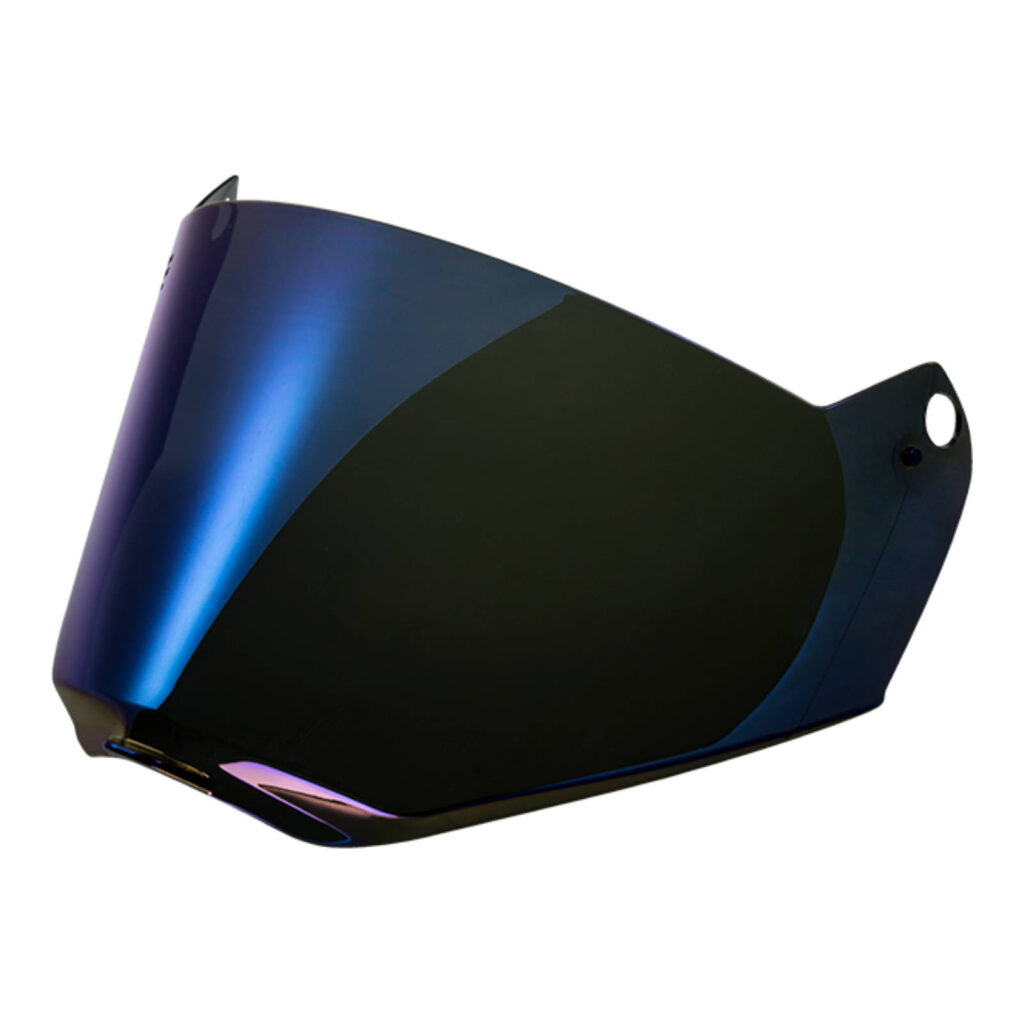 LS2 MX436 PIONEER VISOR IRIDIUM BLU A Non pinlock ready