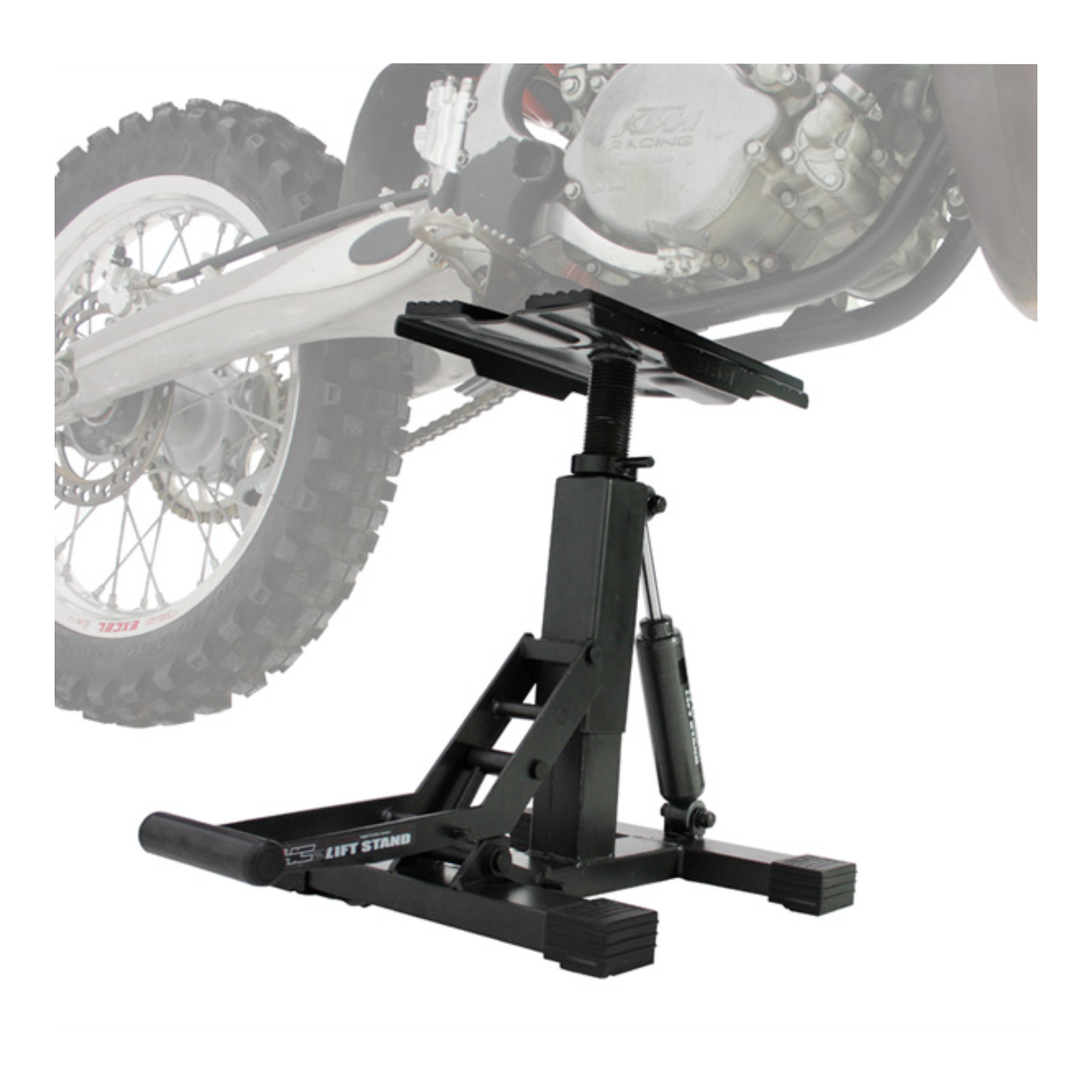DRC HC2 Lift Stand Twin-arm with Damper - Black / Red - Image 2
