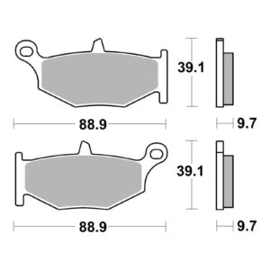 Brembo Brake Pad - Sintered Rear - Image 2