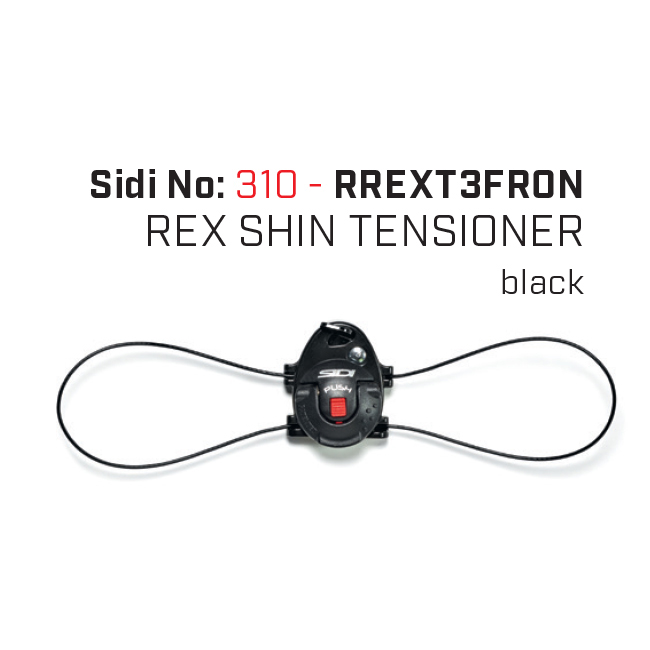 Rex Shin Tensioner Black Ref310 Sidi []