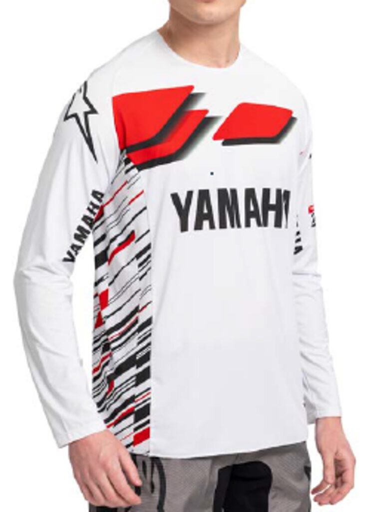 Yamaha 70th Anniversary Motocross Jersey White/Red