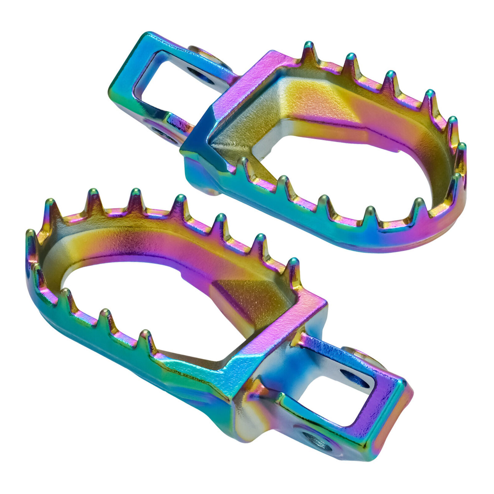 Zeta Max Foot Pegs KTM '17-'23 - Oilslick - Image 2