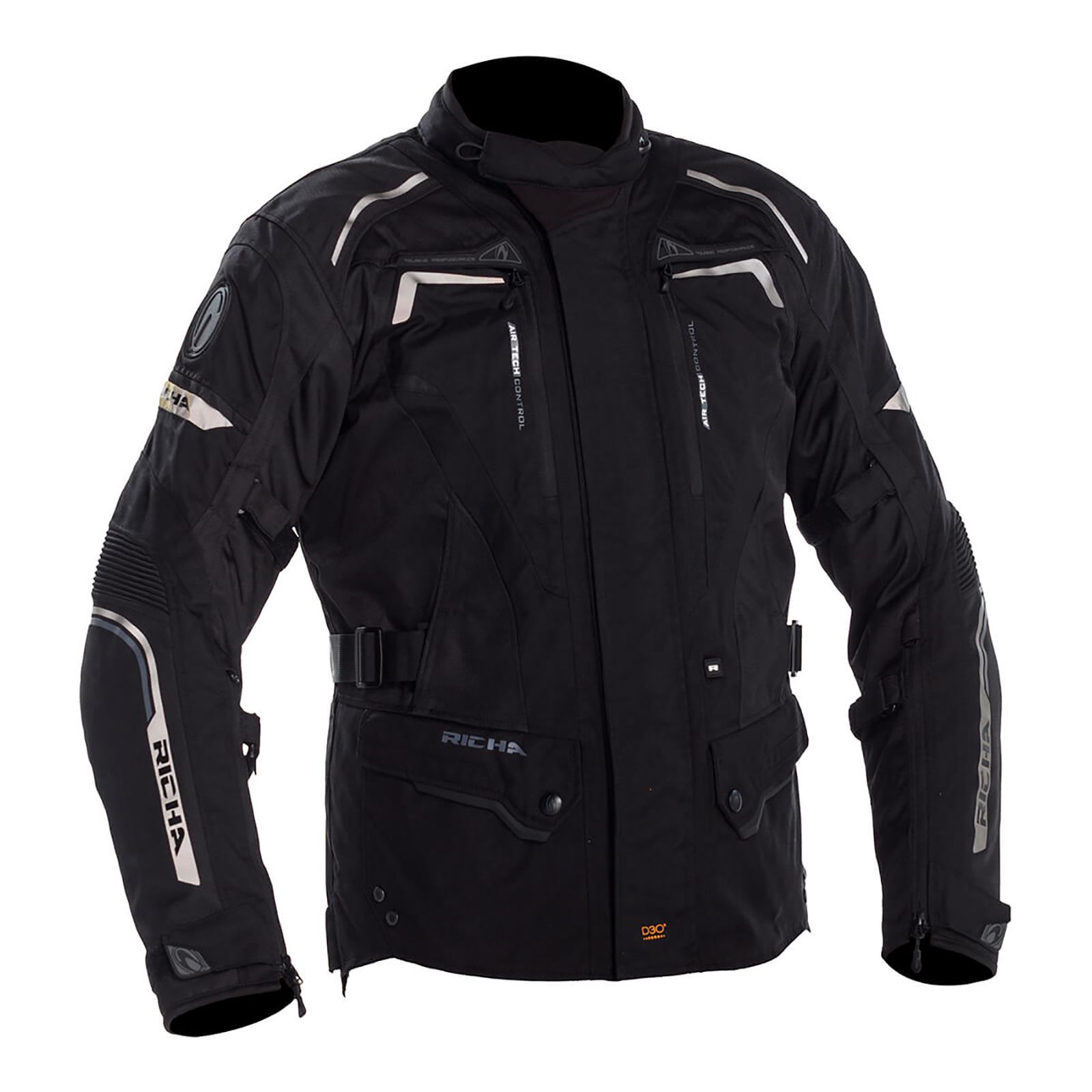 Road Jacket RICHA Infinity 2 Black - Image 1