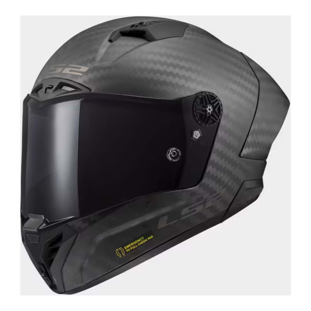 LS2 FF805 Thunder Carbon GP Pro FIM Road Helmet Matte Black