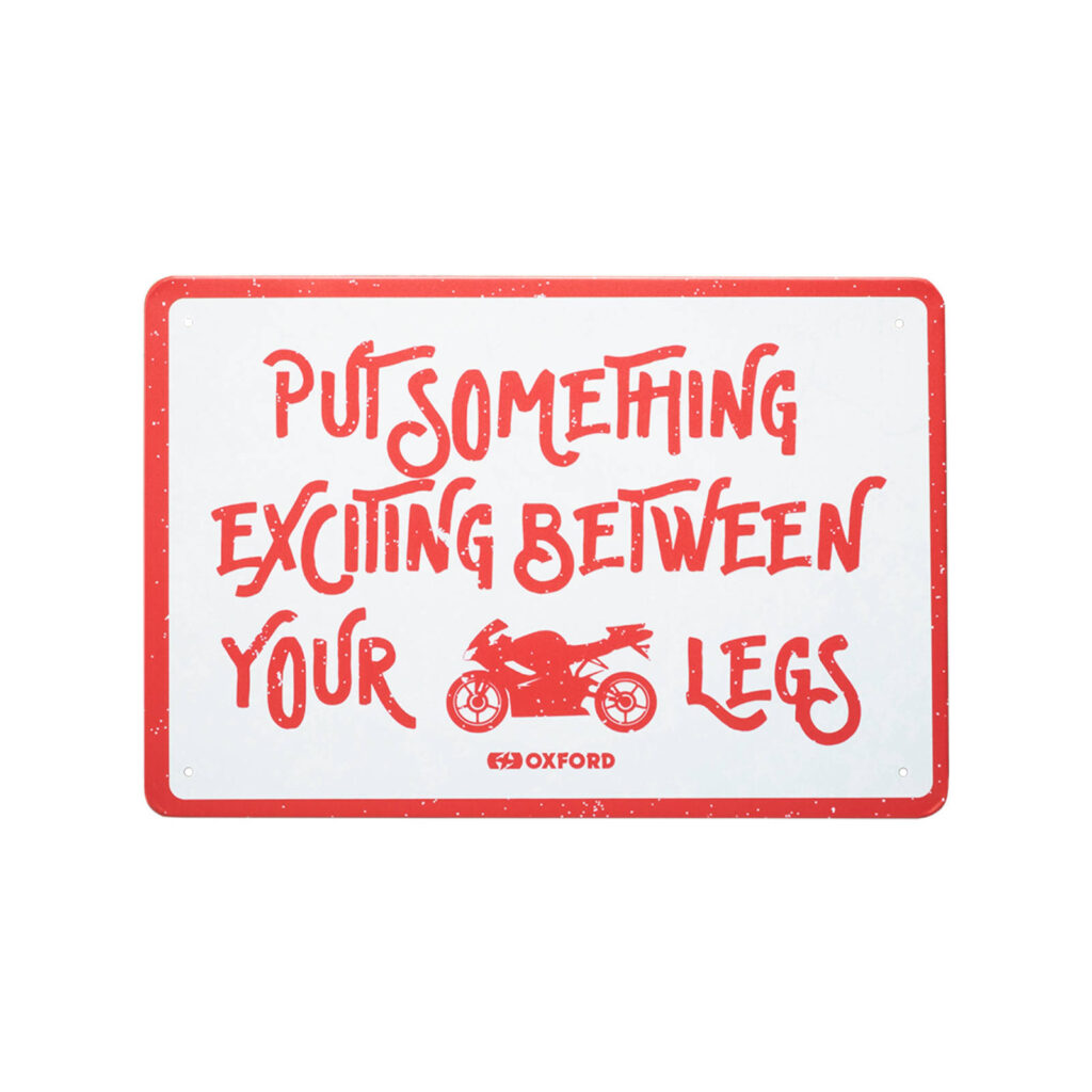 Oxford Garage Metal Sign: Exciting