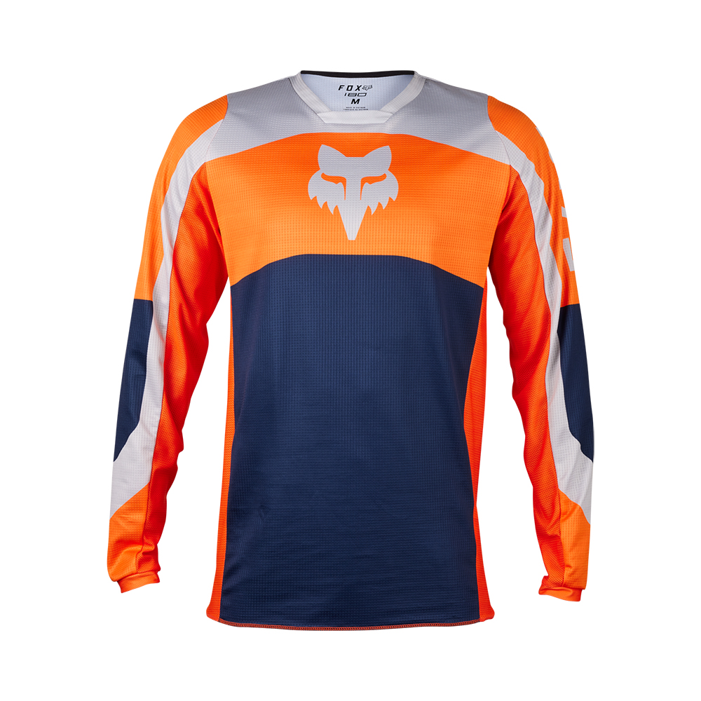 Fox 180 Nitro Motocross Jersey Flo Orange