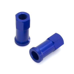 DRC RIM LOCK NUTS 2PK RED - Image 2
