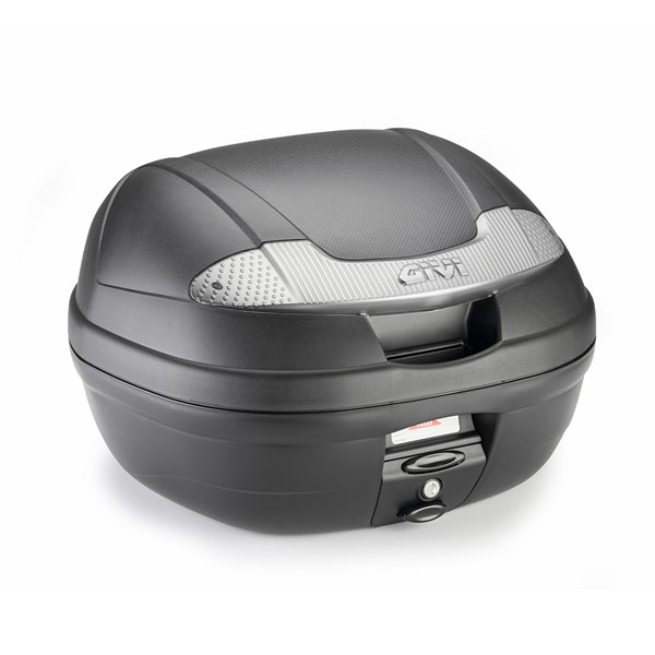 GIVI MONOLOCK TOP BOX 34LT VISION BLACK TECH REFLECTORS