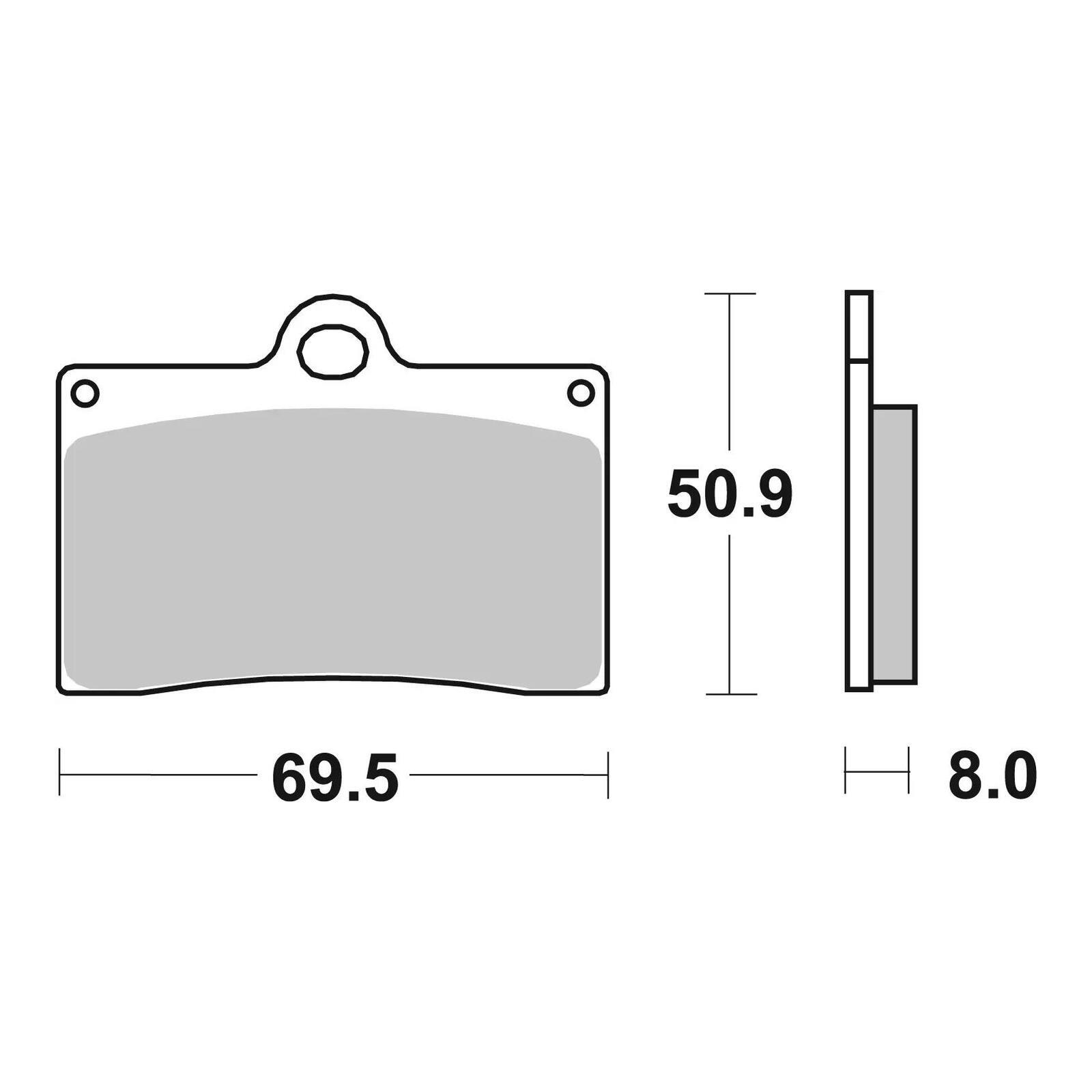 Brembo Brake Pad - Sintered Front - Image 3