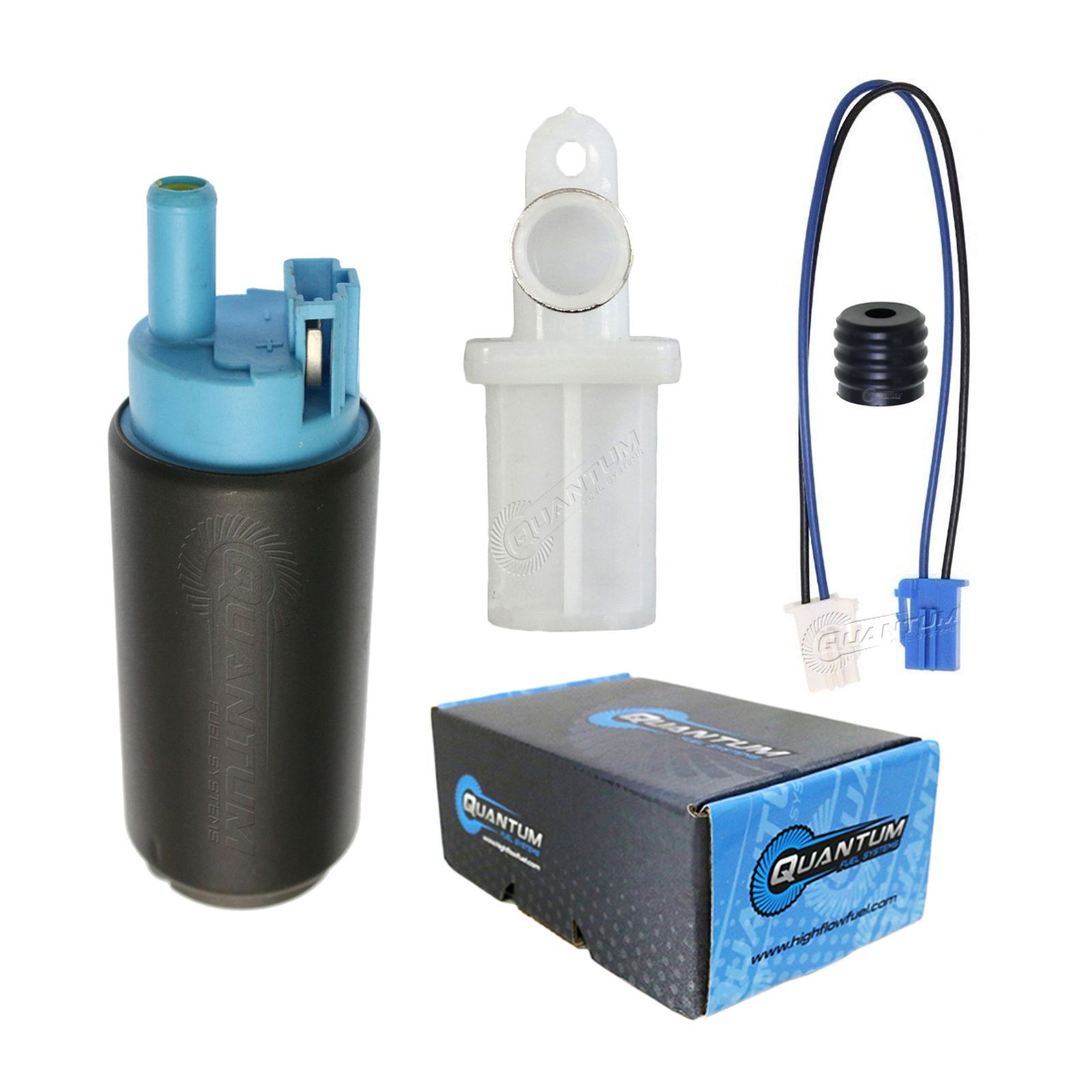 QUANTUM VST/OUTBOARD EFI  FUEL PUMP W/ FILTER, STRAINER - Image 1
