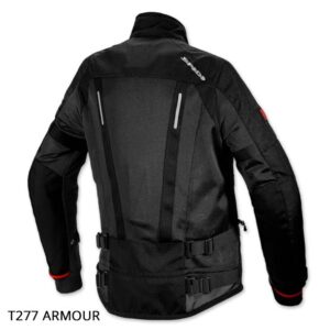 Spidi Mission-T Tech Armor Road Jacket Black - Image 3
