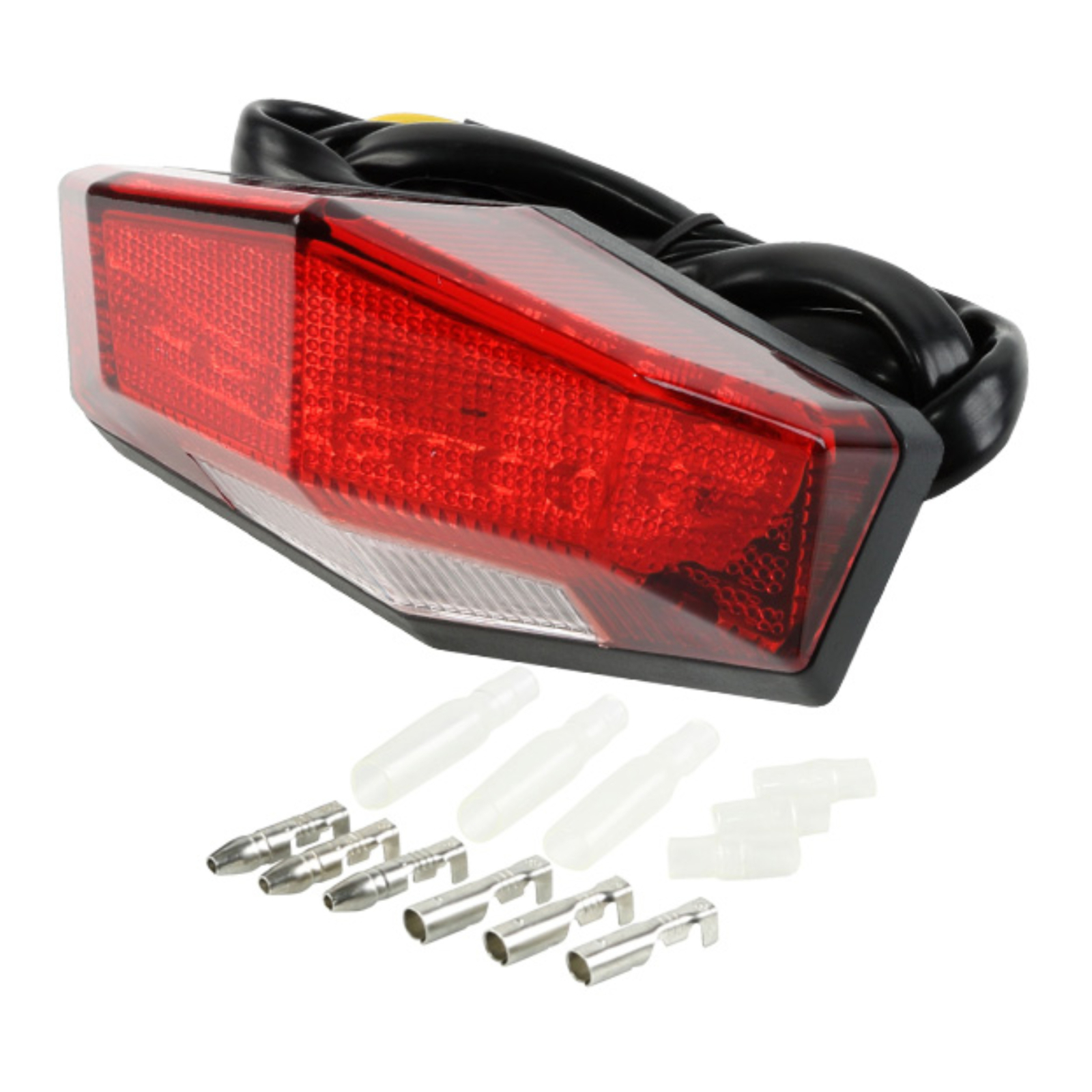 DRC "EDGE2" TAIL LIGHT RED-LENS - Image 2