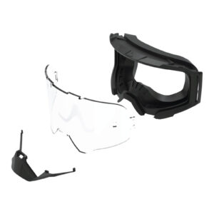 Leatt Velocity 4.5 Motocross Goggles Stealth Silver 50% - Image 3