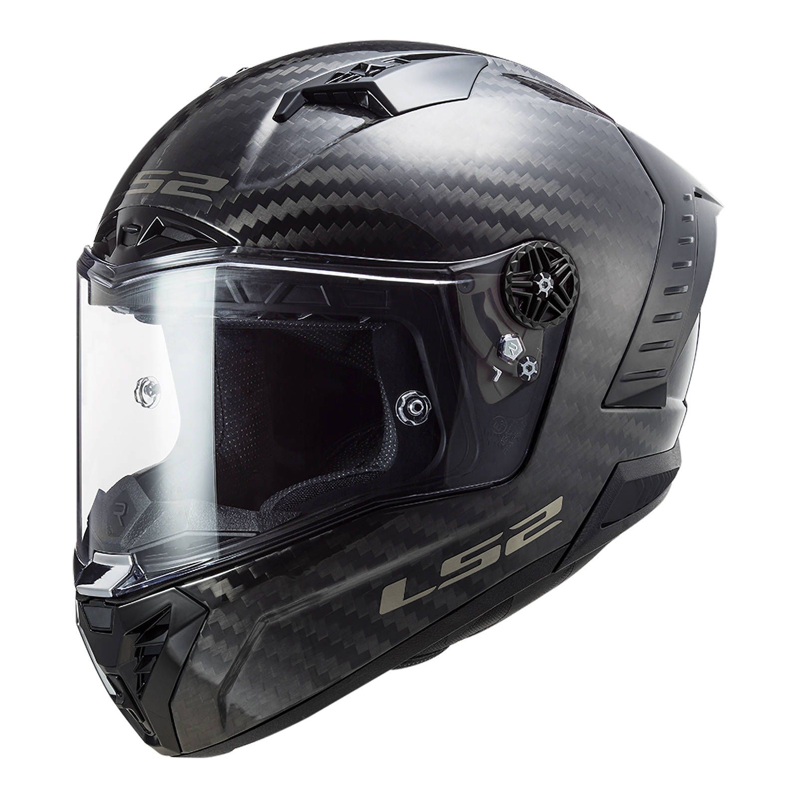 LS2 FF805C Thunder Carbon Solid Road Helmet - Image 1