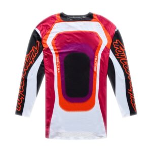 Troy Lee Designs SE Ultra Vision Motocross Jersey Black/Fuchsia - Image 2